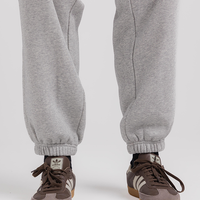 Cuffed Sweatpant in Heather Grey