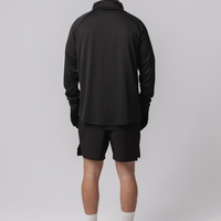 1/4 Zip Performance Long Sleeve - Black