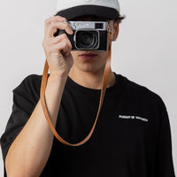 Circle Logo Dad Cap - White/Black