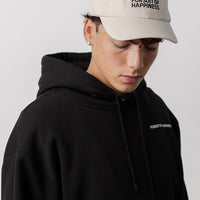 Stacked Logo Dad Cap - Cream