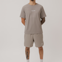 Move Logo Performance Tee in Cinder