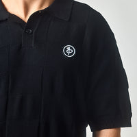 Check Knit Polo