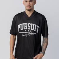 Studio Mesh Jersey - Court Black
