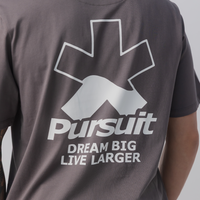 Calm Track Tee - Concrete