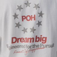 Star Track Tee - White