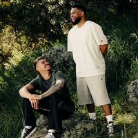 Star Track Tee - White