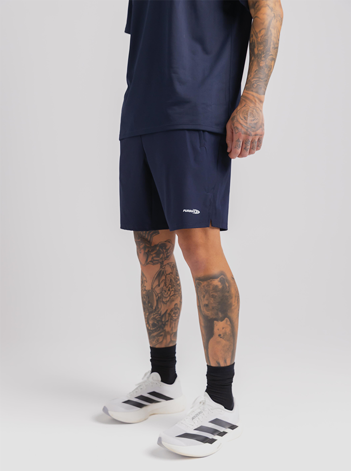 Performance Short 7" in Navy