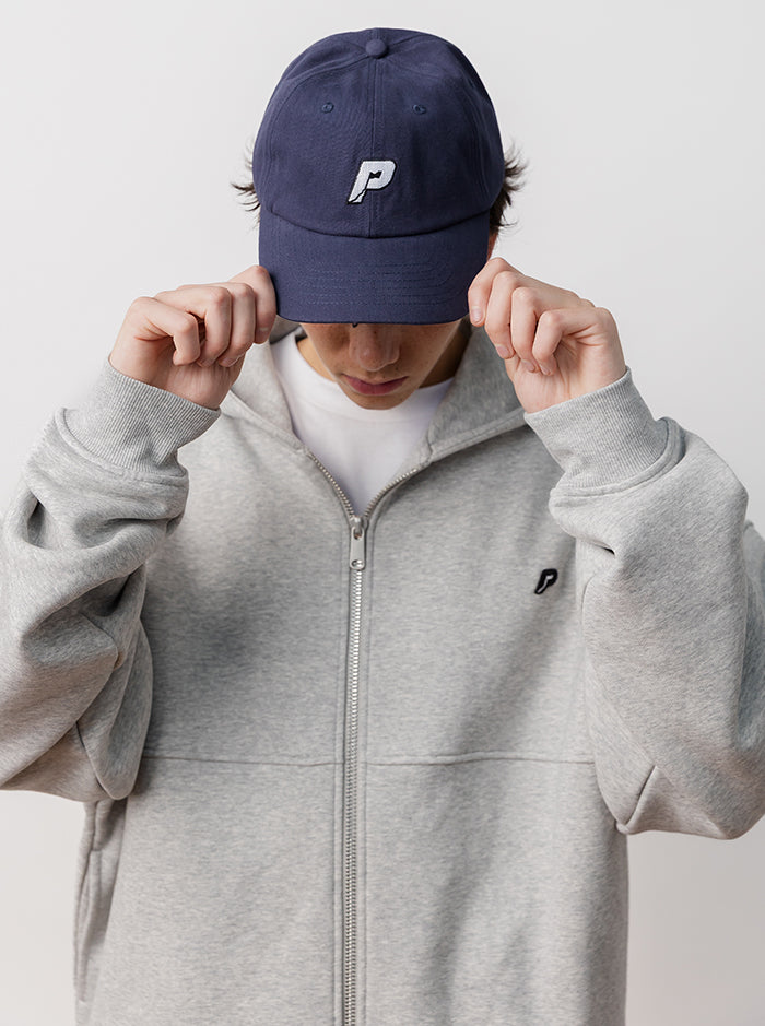 Flag Logo Dad Cap - Washed Navy