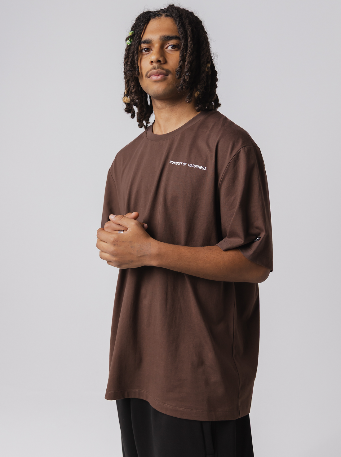 Happiness Track Tee - Umber