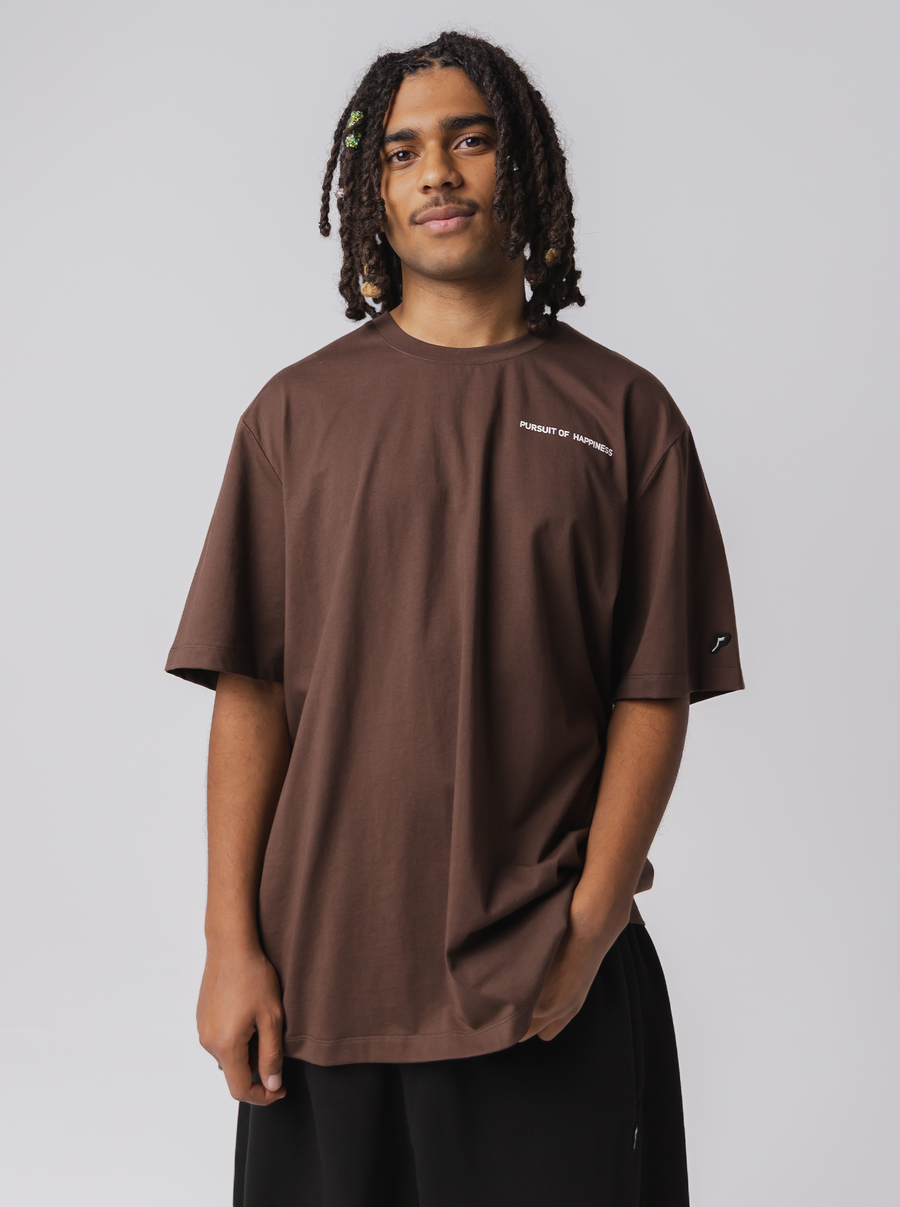 Happiness Track Tee - Umber