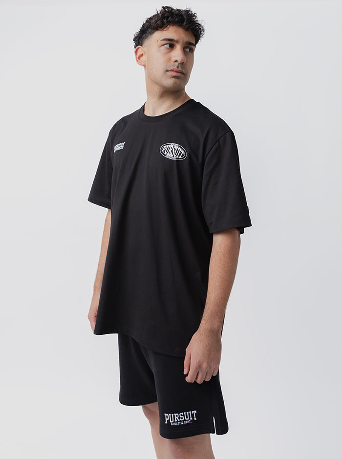Athletic Track Tee - Court Black