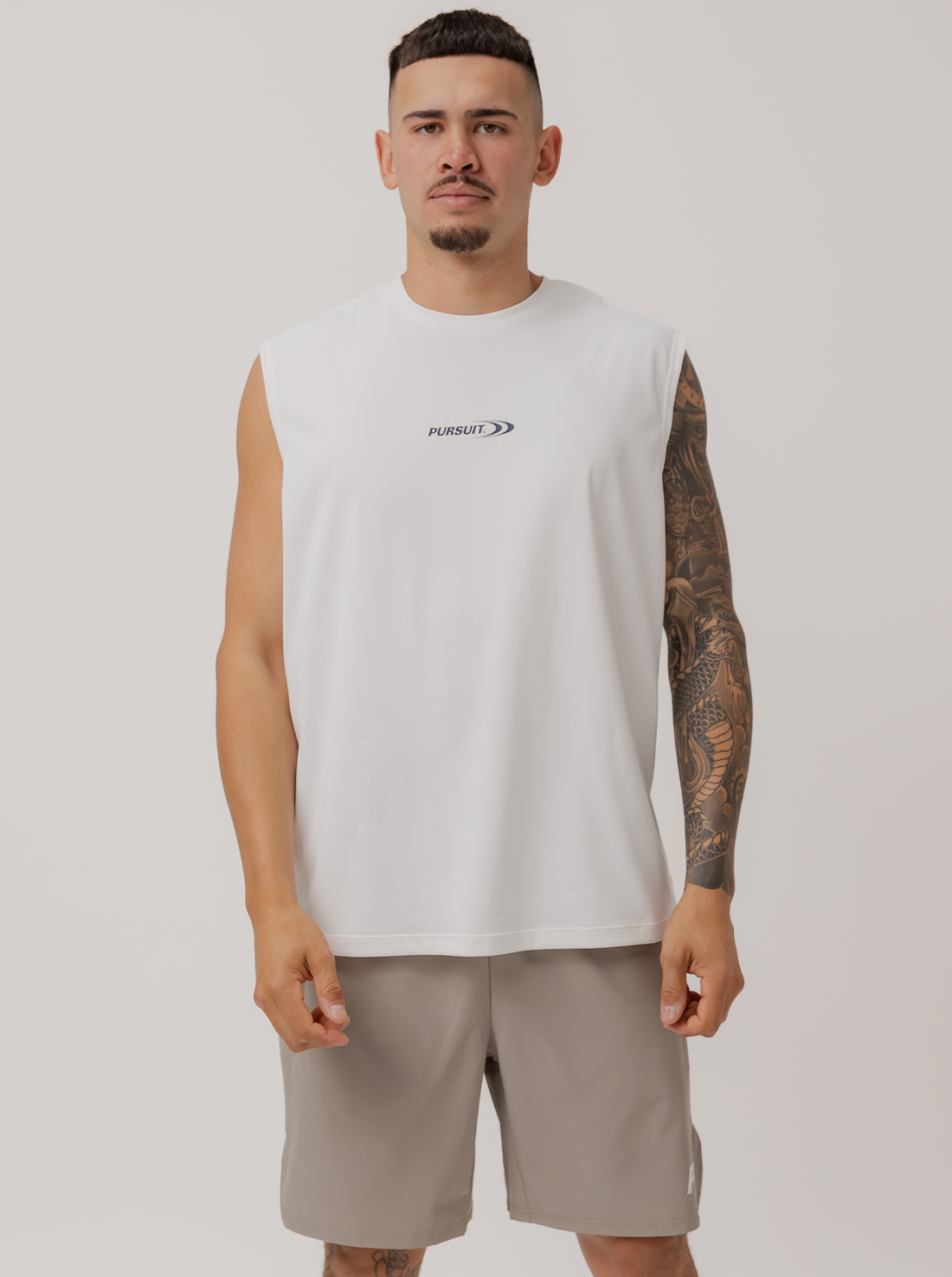 Performance Tank in Chalk