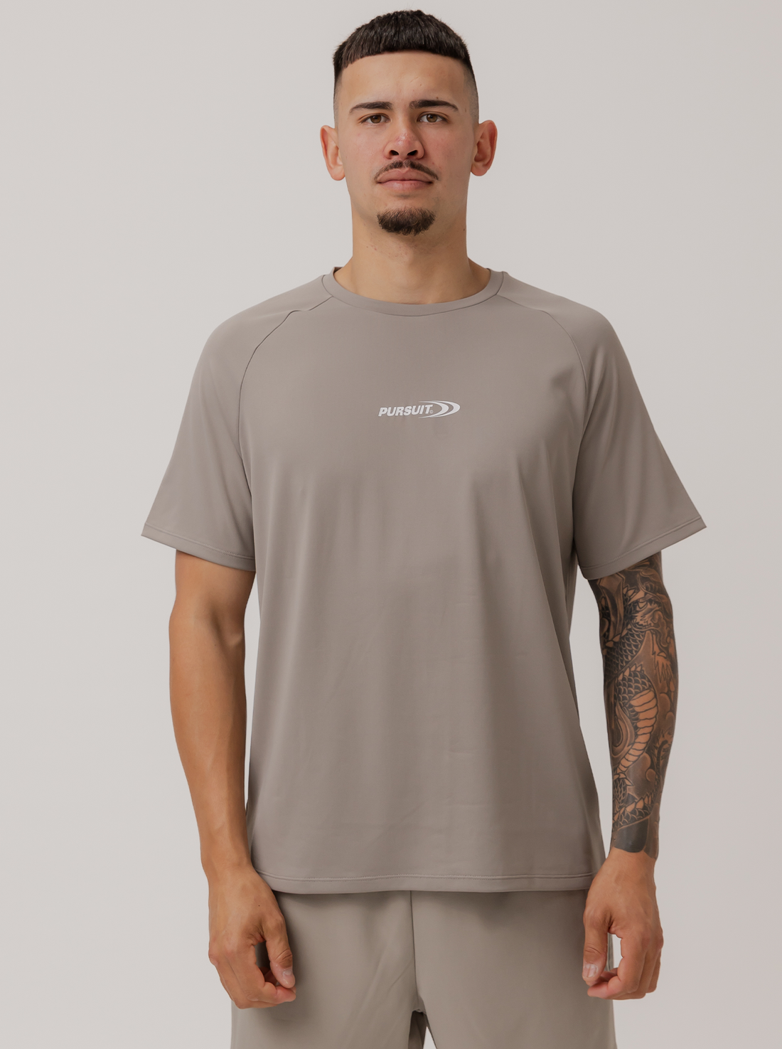 Move Logo Performance Tee in Cinder