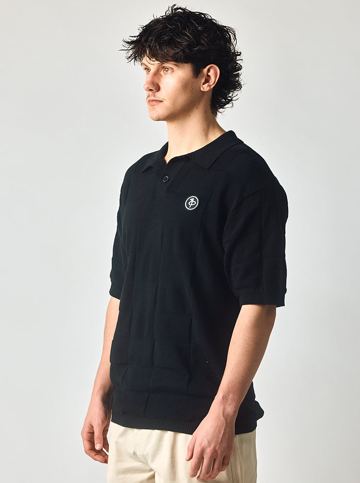 Check Knit Polo