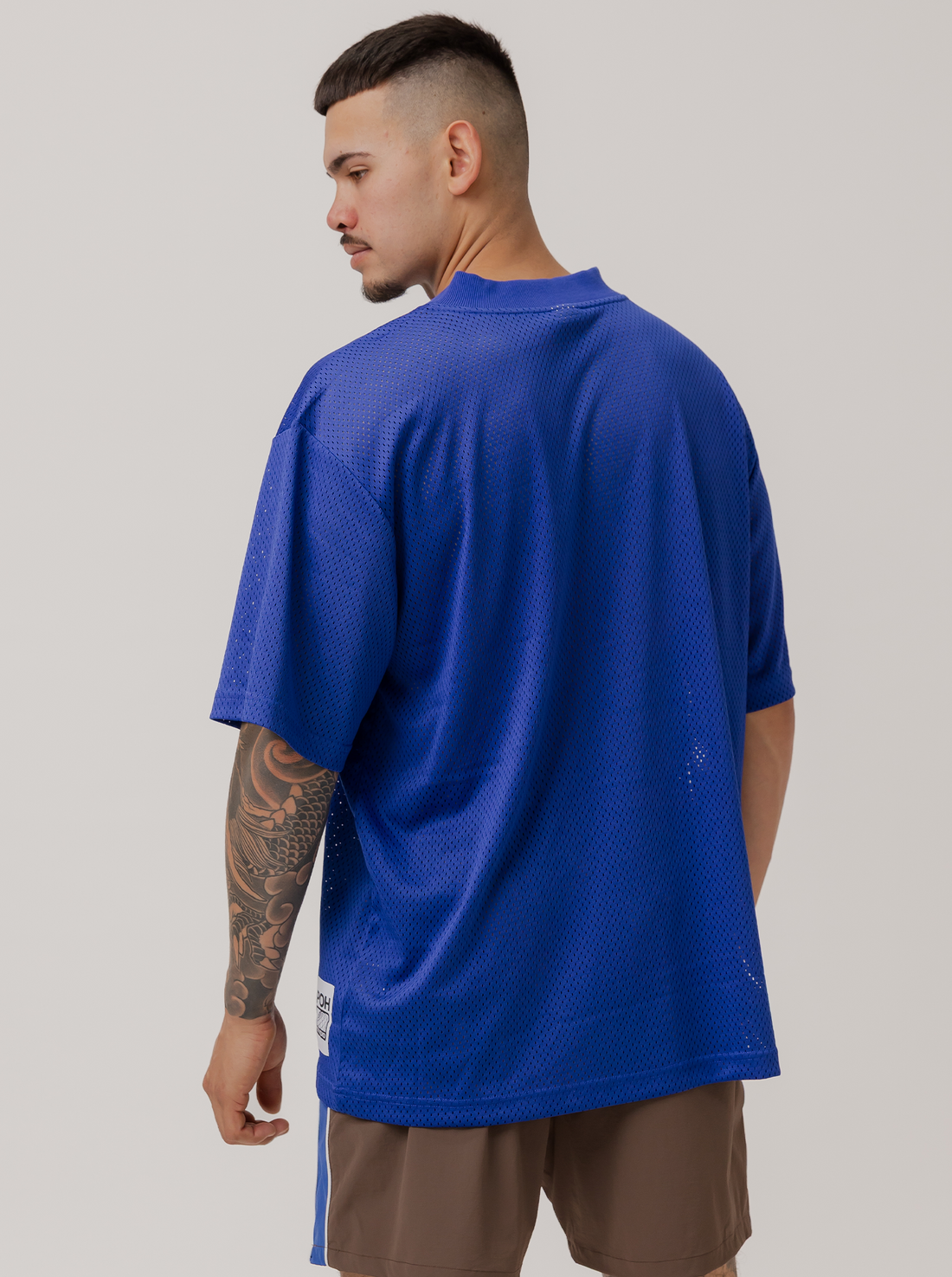 Varisty Mesh Jersey in Royal Blue