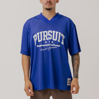 Varisty Mesh Jersey in Royal Blue