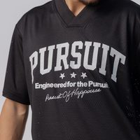 Studio Mesh Jersey - Court Black