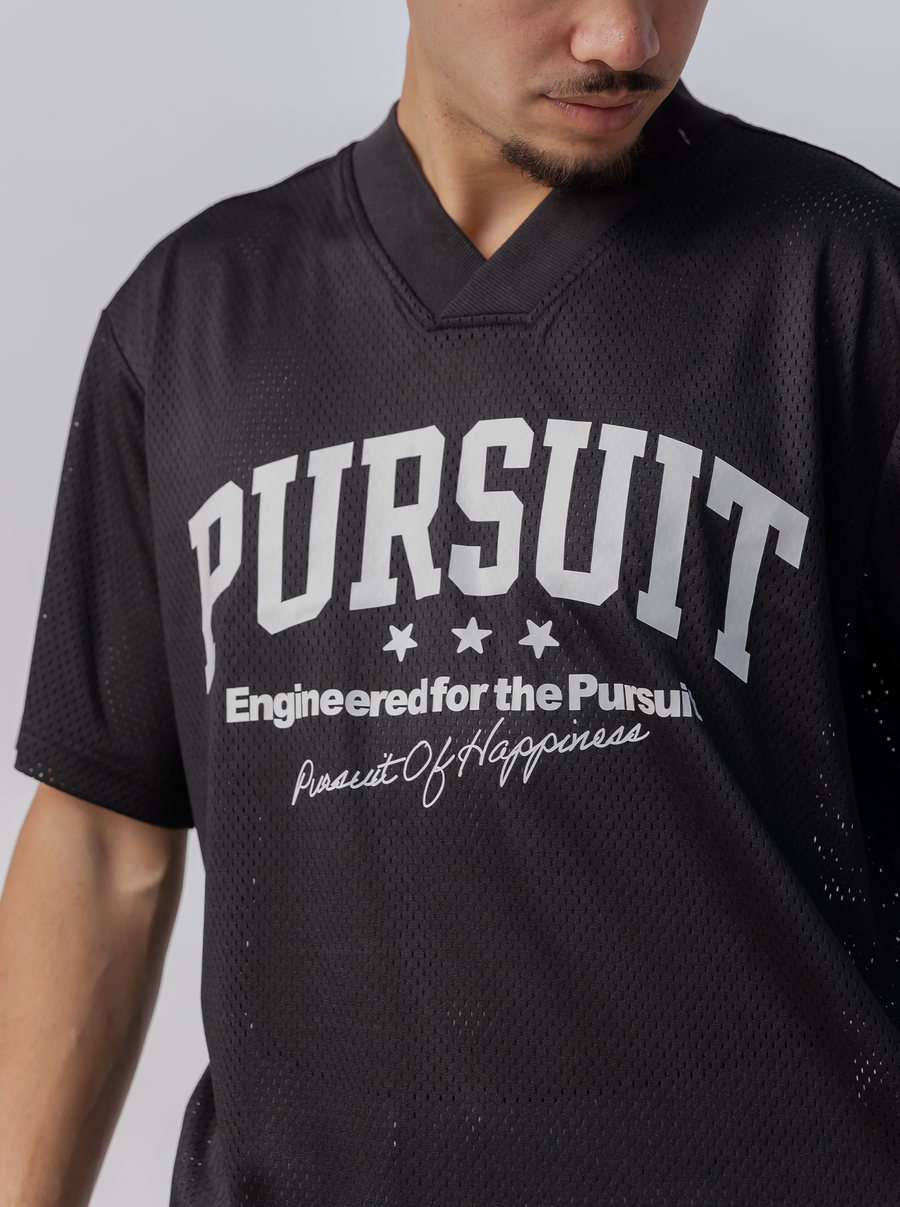 Studio Mesh Jersey - Court Black