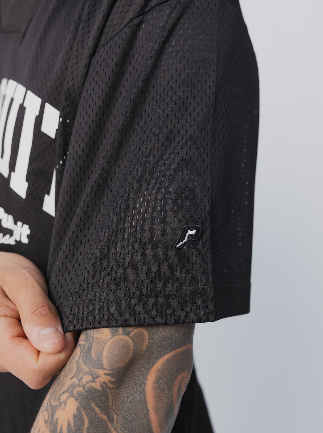 Studio Mesh Jersey - Court Black