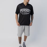 Studio Mesh Jersey - Court Black