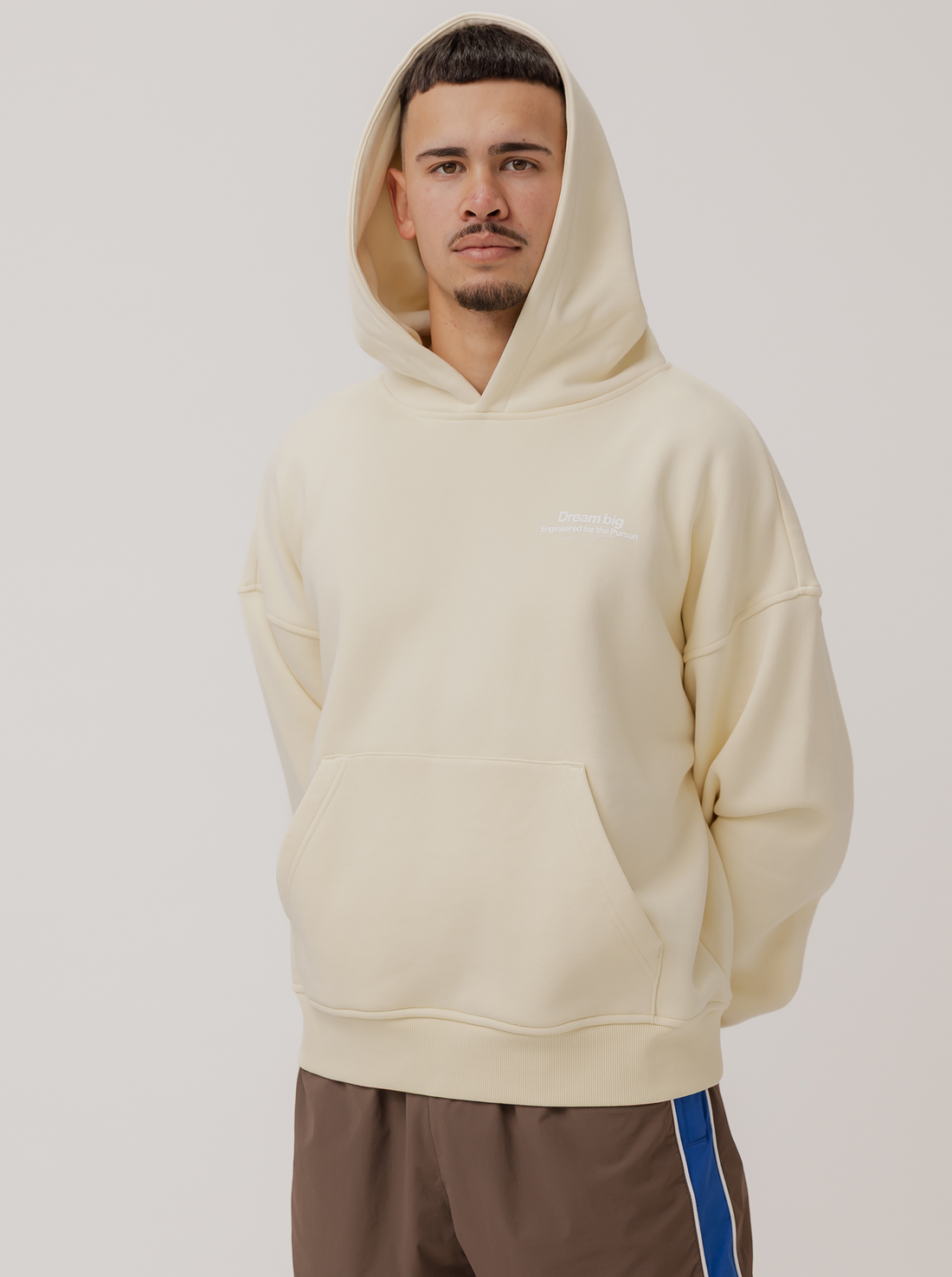 Basic Hoodie in Chalk
