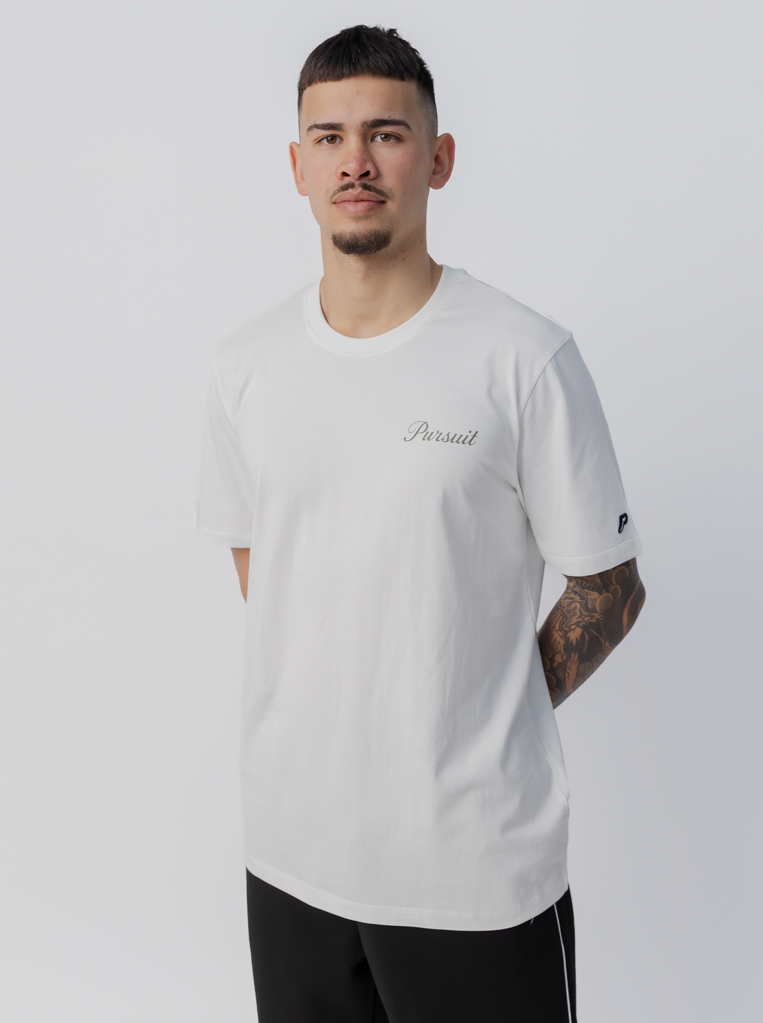 Overdrive Track Tee - White