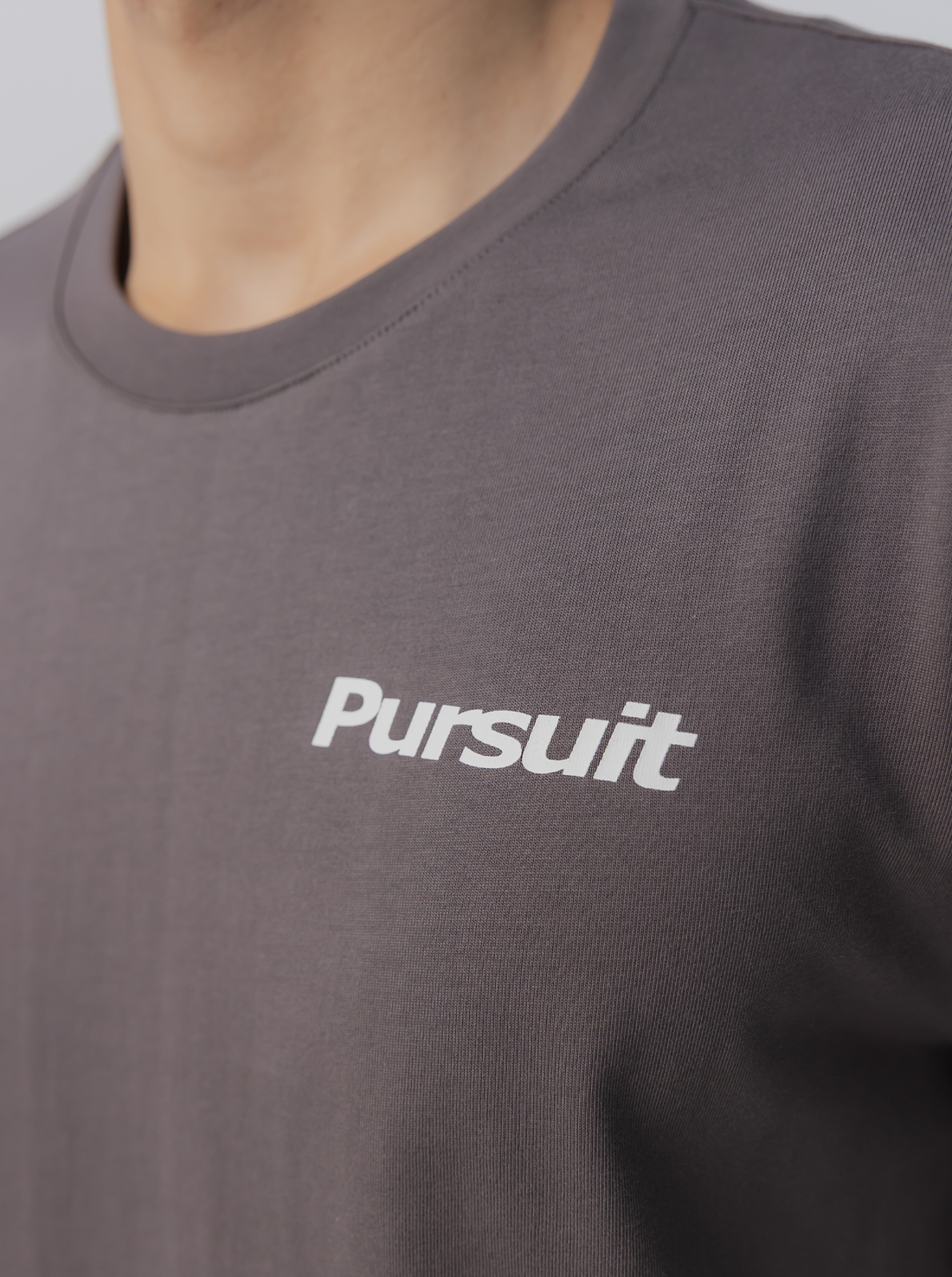 Calm Track Tee - Concrete