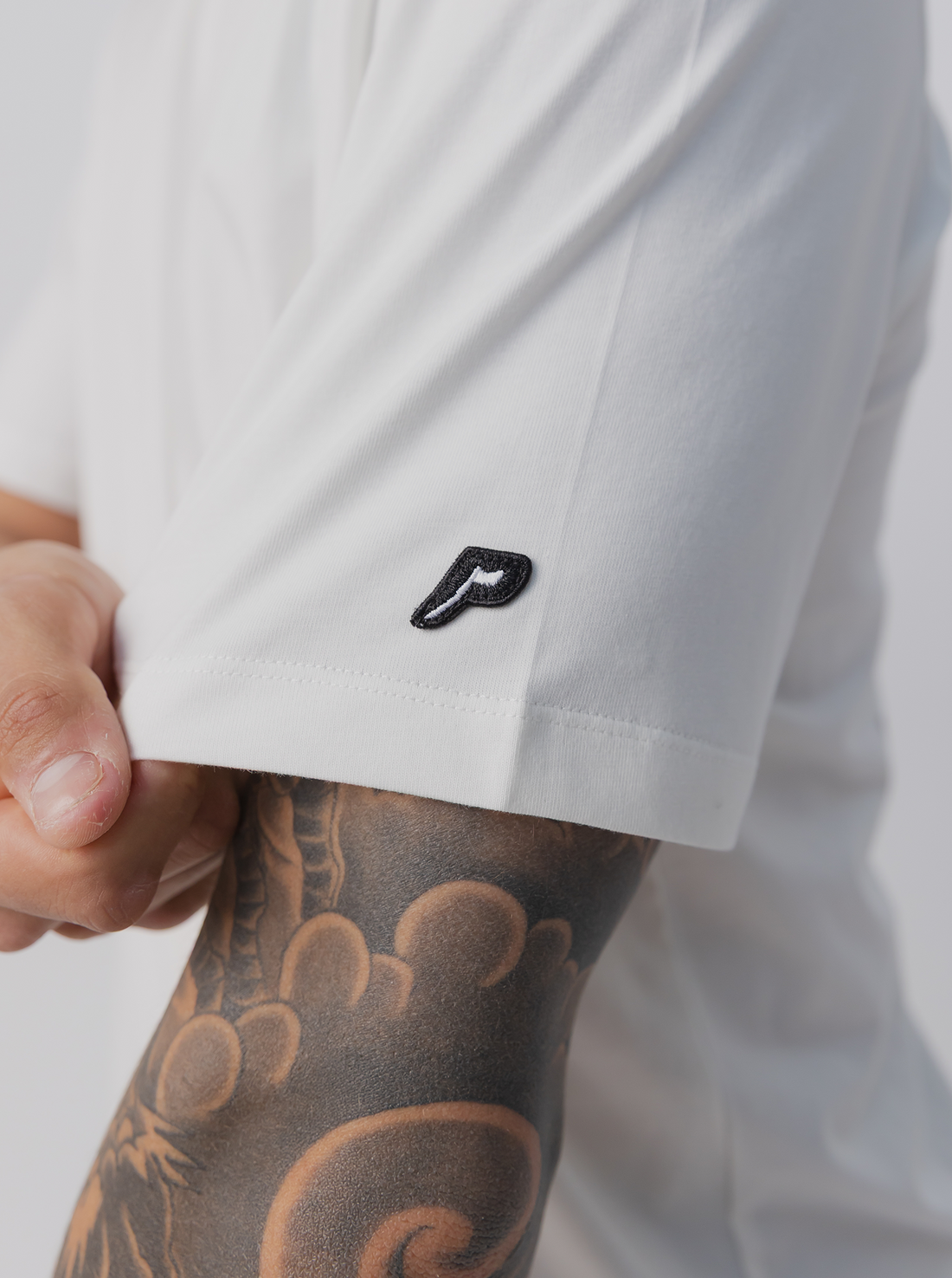 Star Track Tee - White