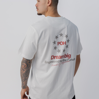 Star Track Tee - White