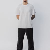 Star Track Tee - White