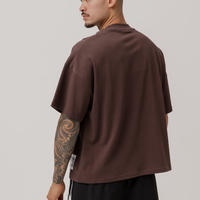Heavyweight Boxy Tee in Umber