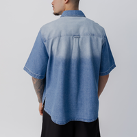 Drift Denim Shirt in Light Wash Denim