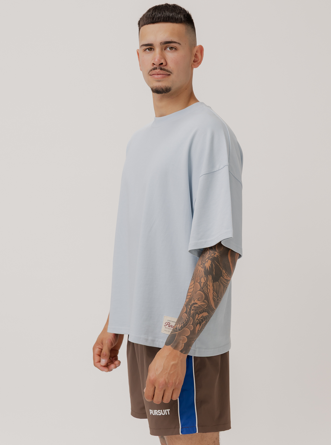 Classic Heavyweight Boxy Tee in Clarity