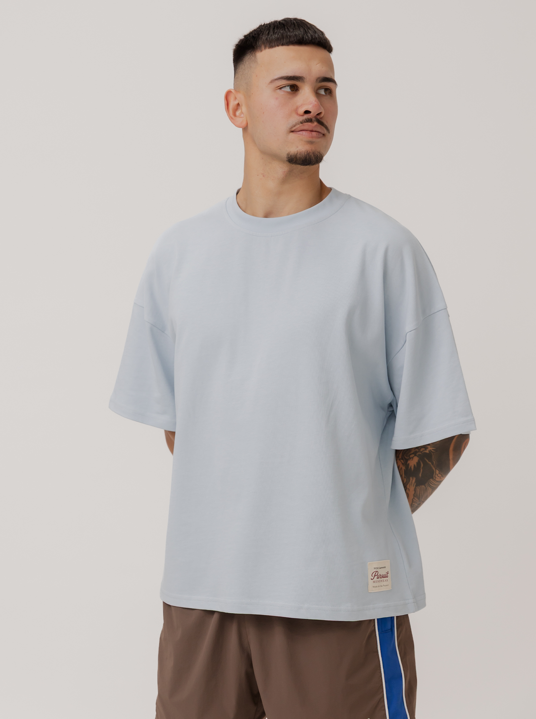 Classic Heavyweight Boxy Tee in Clarity