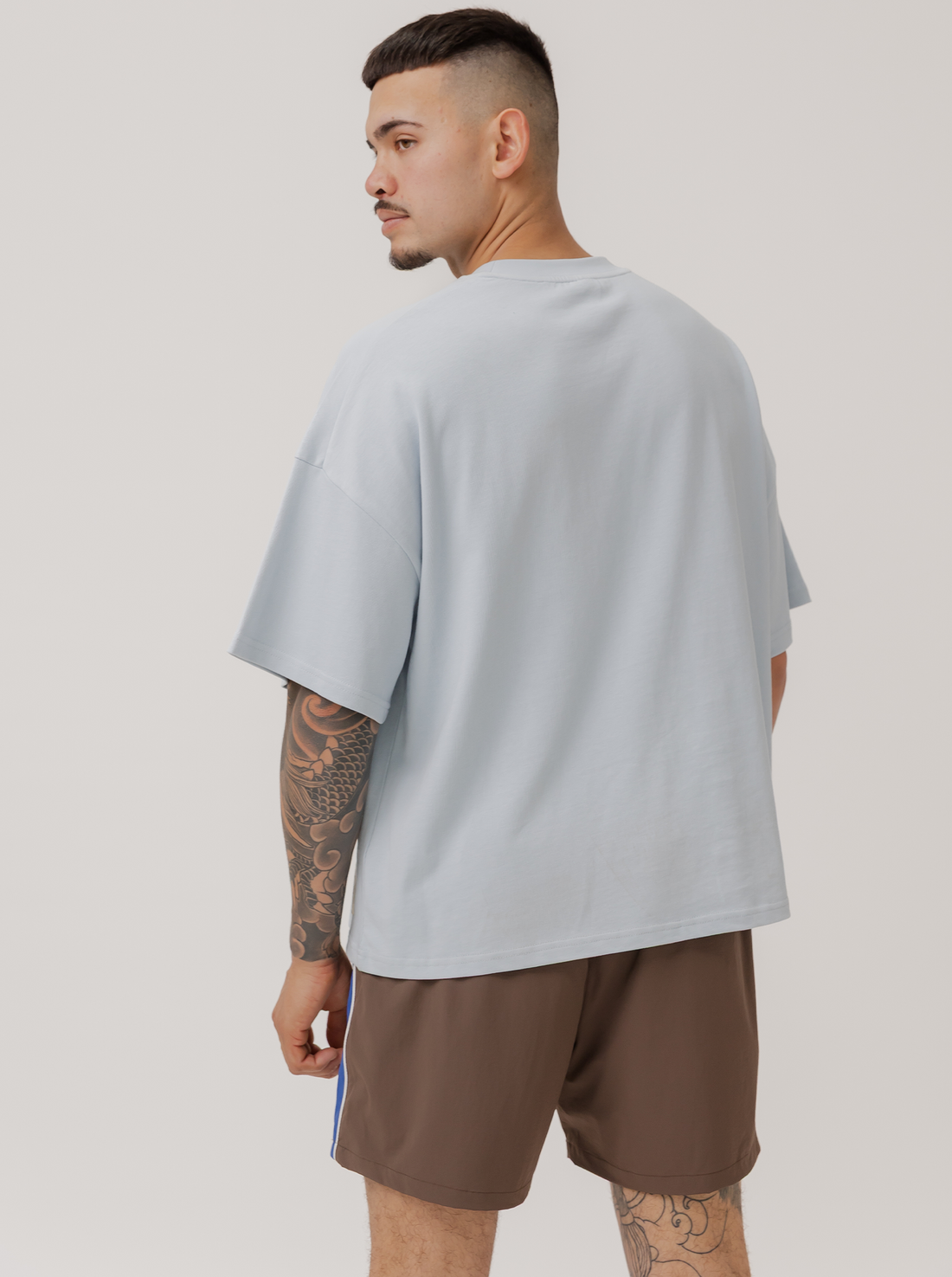 Classic Heavyweight Boxy Tee in Clarity
