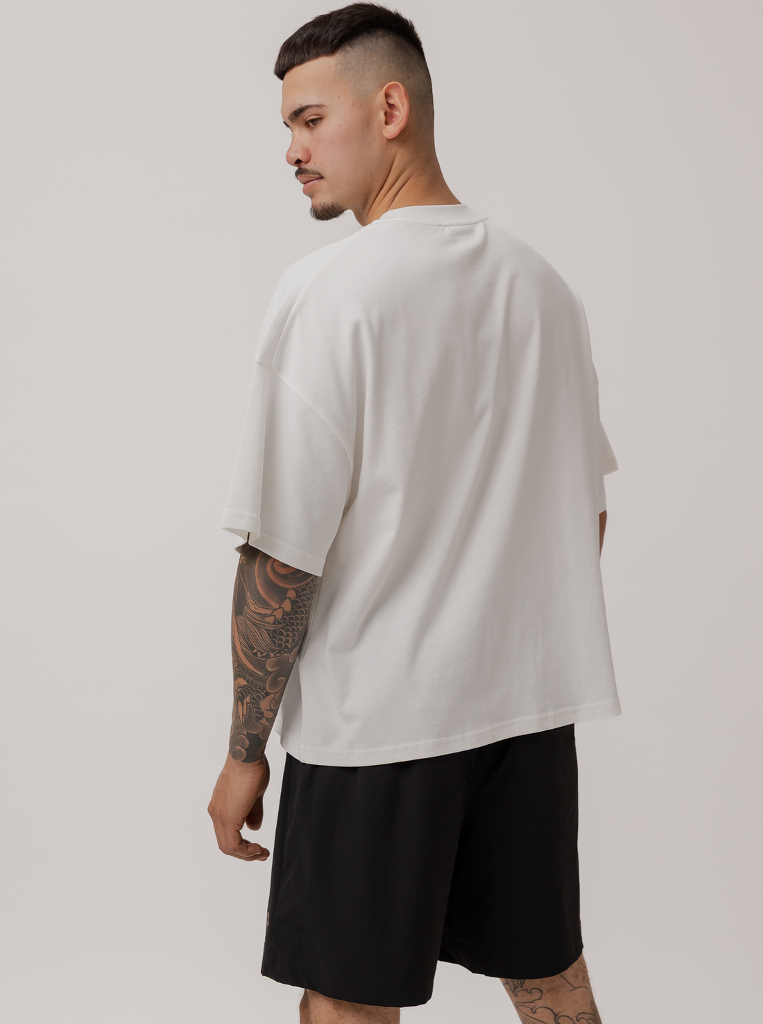Classic Heavyweight Boxy Tee in White