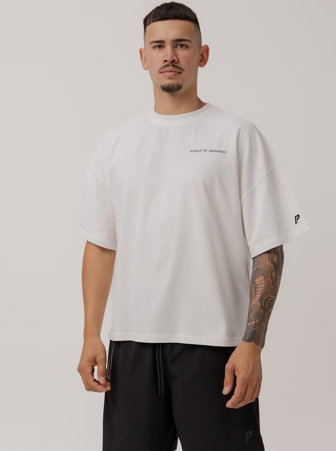 Classic Heavyweight Boxy Tee in White